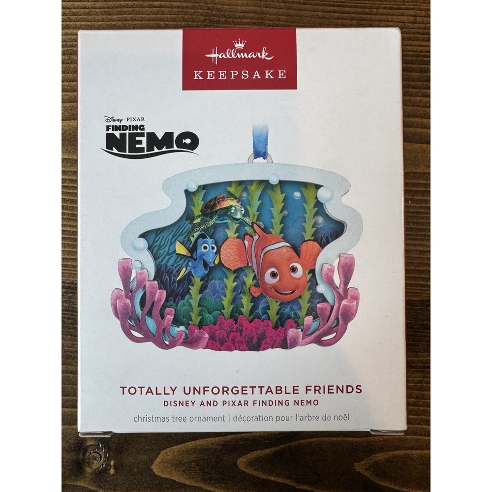 Hallmark 2024 Finding Nemo Dory Crush Ornament Totally Unforgettable Friends